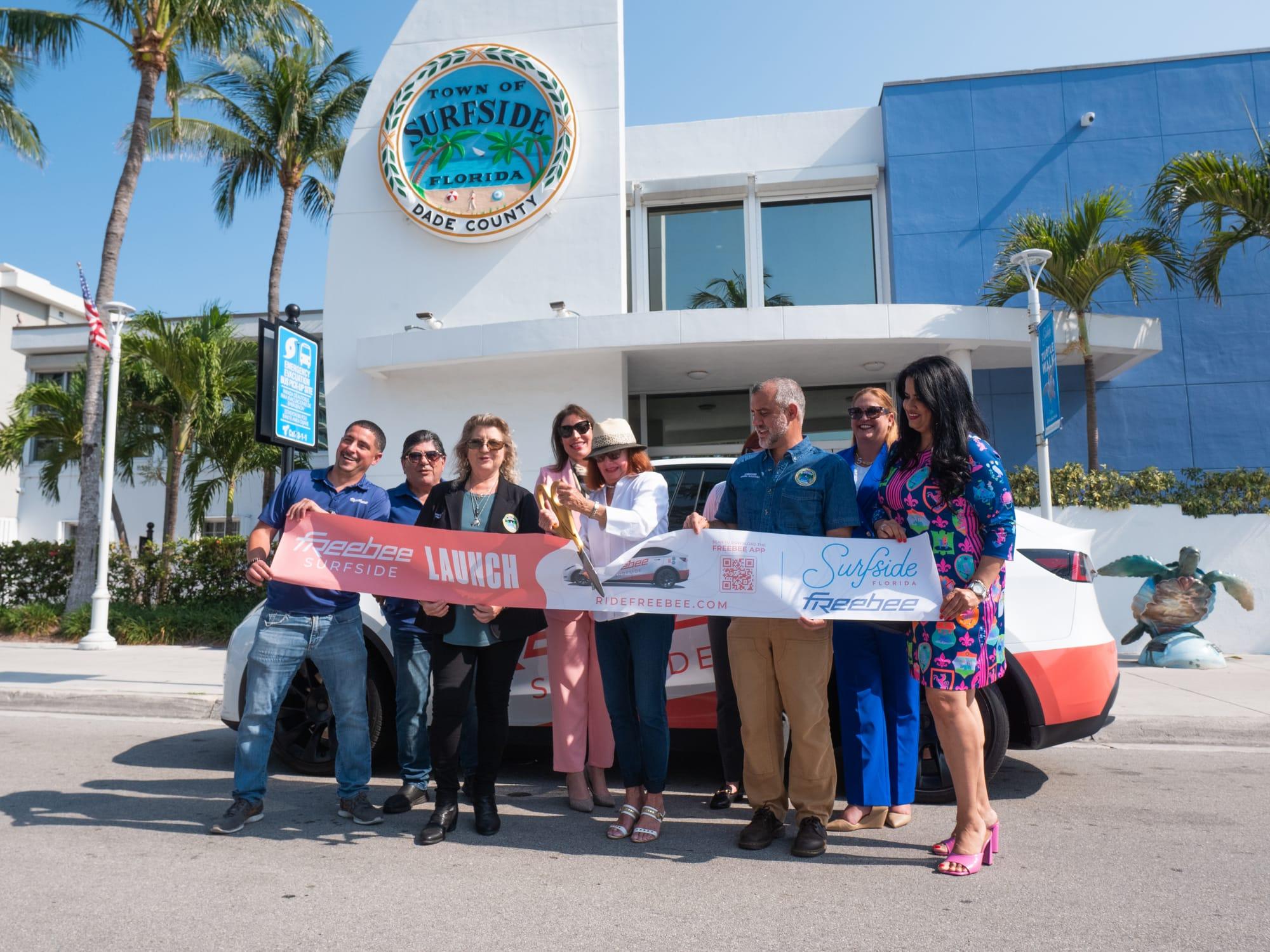 Freebee Arrives in Surfside: Convenient, Free, On-Demand Rides Launch